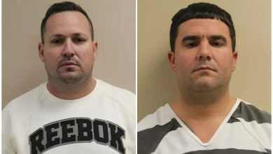 Cubanos detenidos tras persecución policial. (Foto © Autoridades de Dakota del Sur