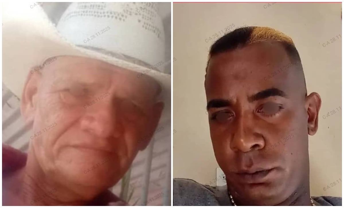 Fotografías de los detenidos. (Foto © Avileños de Corazón-Facebook)