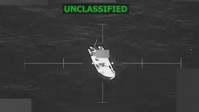 El ataque forma parte de una serie de acciones contra el narcotráfico en la región. (Captura de pantalla © Southcom-Twitter)