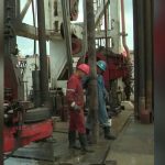 Exploración petrolera en Cuba. (Captura de pantalla © Canal Caribe-YouTube)