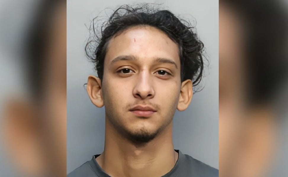 El joven atacó al dueño de la vivienda donde vivía en Miami. (Foto © Miami-Dade County Corrections and Rehabilitation)