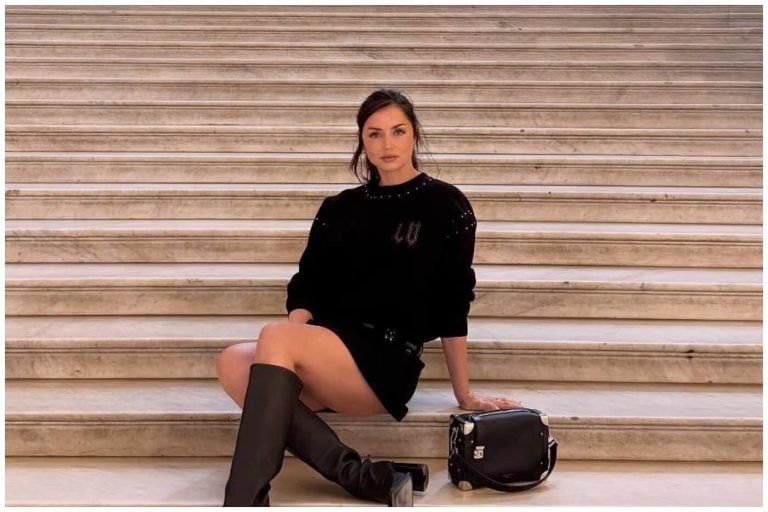 Ana de Armas asiste al Gran Premio de Abu Dabi ¿Ahora va tras Hamilton?