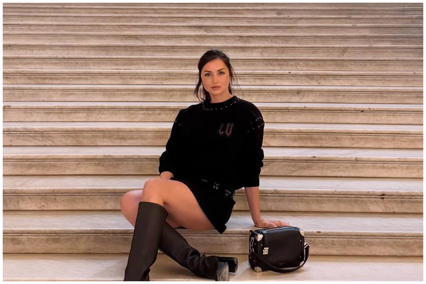 Ana de Armas reapareció tras meses de polémicas. (Foto © Ana de Armas- Instagram)