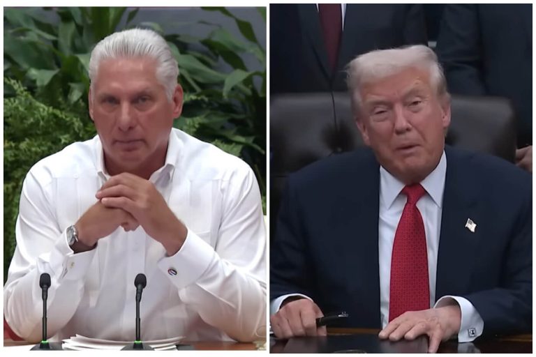 Trump pide la salida de Díaz-Canel para continuar conversaciones