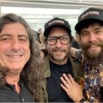 Ricardo Becerra y Lilo Vilaplana durante la filmación de Plantados. (Foto © Ricardo Becerra)