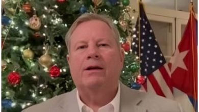 Embajador de EEUU en Cuba, Mike Hammer. (Captura de pantalla © Embajada de EEUU en Cuba- Facebook)