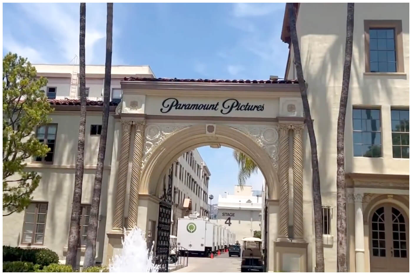 Estudios Paramount en Hollywood. Imagen de referencia. (Captura de pantalla © Israels Traveler- YouTube)