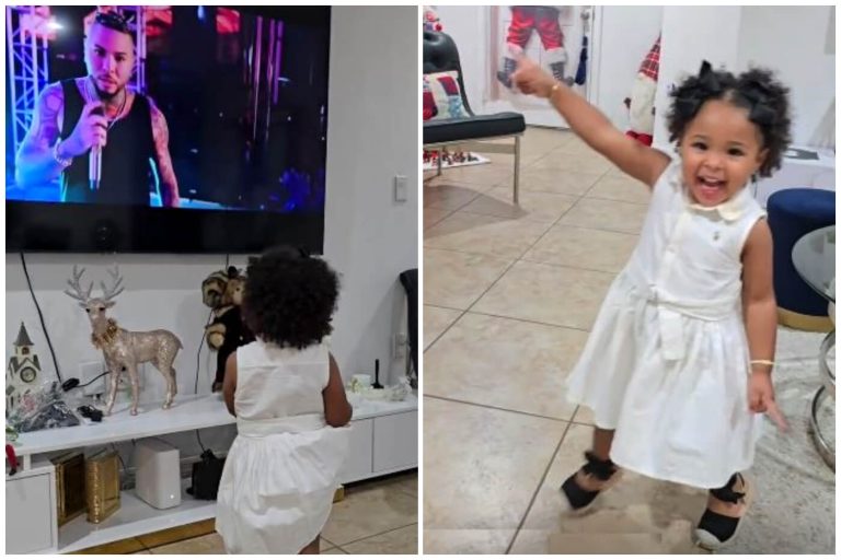 ¡Orgullosa de papá! La hija del Chacal se emociona al verlo en la televisión