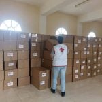 Ayuda humanitaria de EEUU. (Foto © Cáritas Cuba-Facebook)