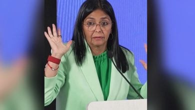 Delcy Rodríguez, presidenta interina de Venezuela. (Captura de pantalla © Newsweek-YouTube)