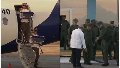 El exdirigente cubano acudió a la ceremonia. (Captura de pantalla © Cubadebate-YouTube)