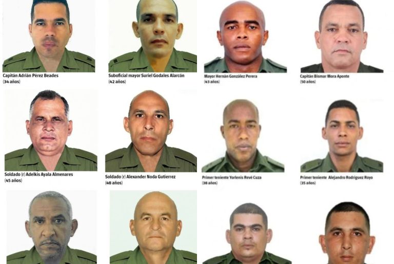 Restos de los militares fallecidos en Venezuela están por llegar a Cuba