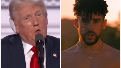 Trump aseguró no conocer a Bad Bunny, el cantante ha sido el más escuchado de Spotify a nivel mundial tres años seguidos. (Captura de pantalla YouTube © PBS News/ Bad Bunny)