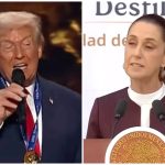 El portador premio FIFA de la Paz, Donald Trump, ahora amenazó a México con ataques terrestres, la presidenta Claudia Sheinbaum se niega a aceptar una intervención. (Captura de pantalla YouTube © Diario AS/ Imagen TV)