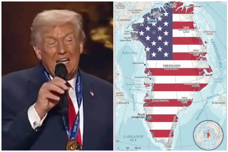 Trump comparte mapa que muestra a Canadá y Groenlandia como EEUU