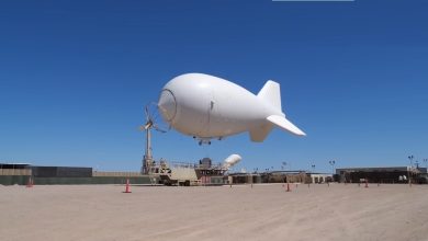 Imagen ilustrativa del globo estadounidense. (Captura de pantalla © Fluctus-YouTube)