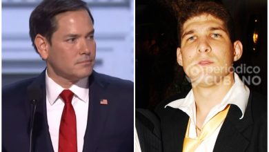 Imagen ilustrativa de Marco Rubio y El Cangrejo. (Captura de pantalla © Milwaukee Journal Sentinel-YouTube y Periódico Cubano)