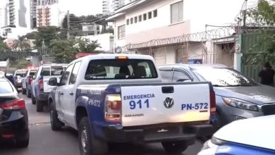 Patrullas hondureñas. (Captura de pantalla © HCH Televisión Digital-YouTube)