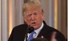 El presidente Trump ha desplegado fuerzas militares en Medio Oriente. (Captura de pantalla © Sky News- YouTube)