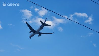 Imagen ilustrativa de un avión en pleno vuelo. (Foto © Asere Noticias)