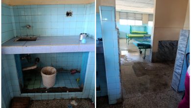 Hospital infantil cubano en pésimas condiciones. (Fotos © La Tijera- Facebook)