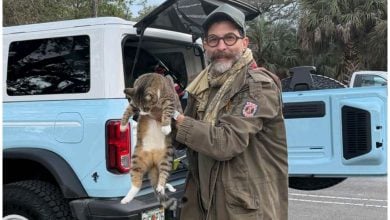 El actor Ricardo Becerra ha rescatado a más de 70 animales en Miami. (Foto © Ricardo Becerra)