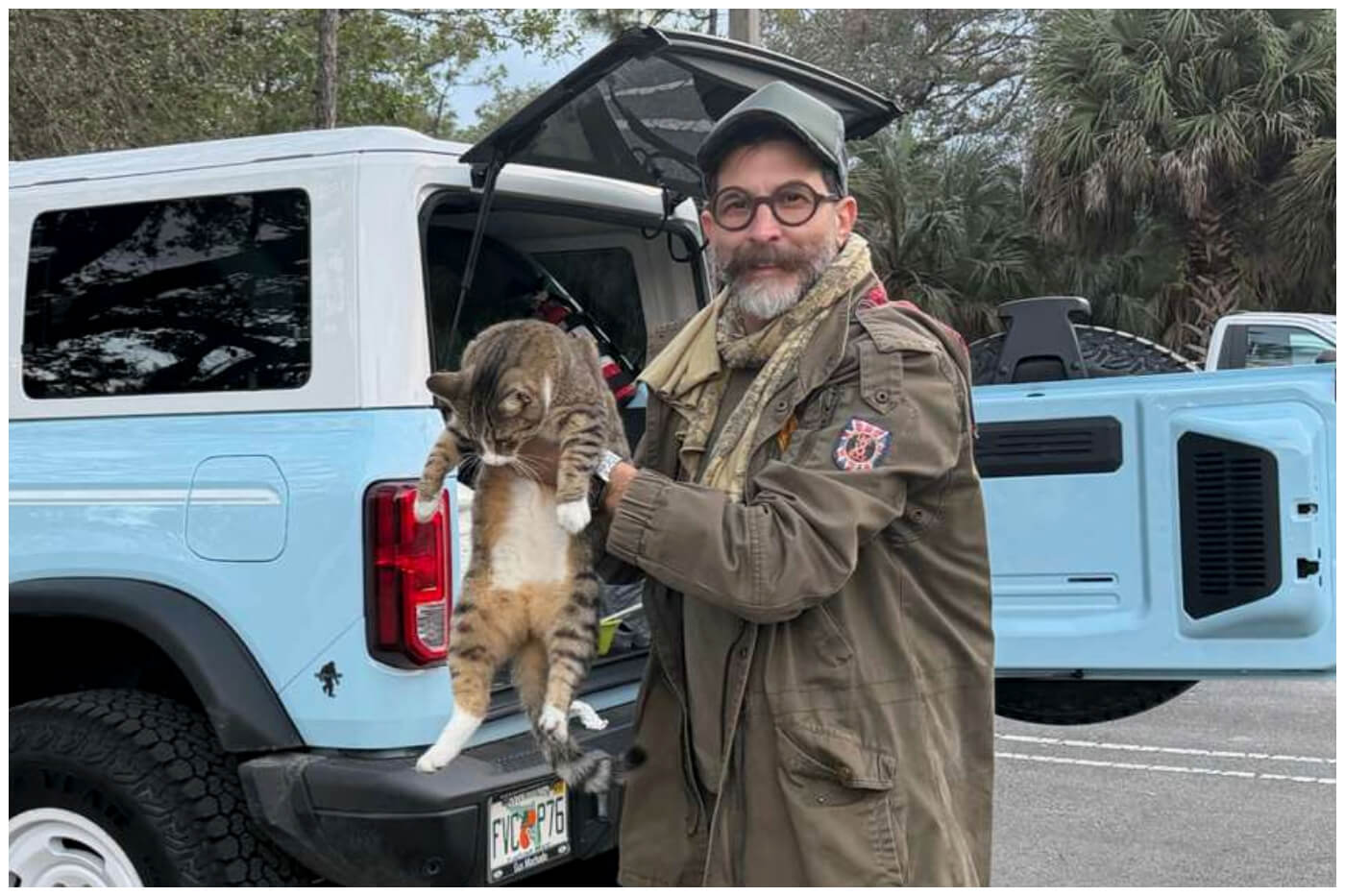 El actor Ricardo Becerra ha rescatado a más de 70 animales en Miami. (Foto © Ricardo Becerra)