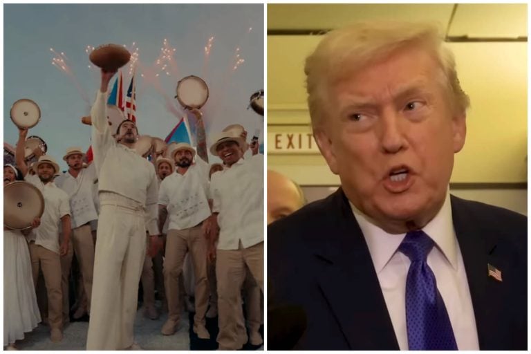 Trump sobre Bad Bunny en el Super Bowl: “Una bofetada a nuestro país”