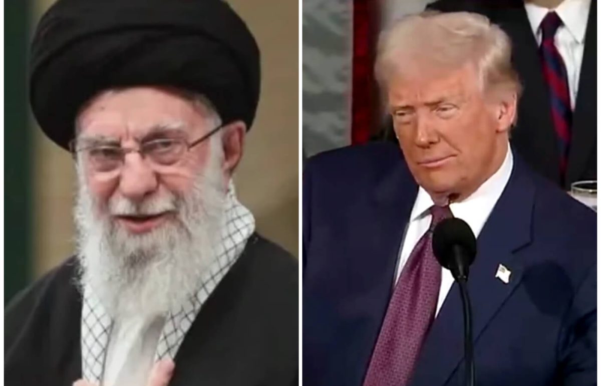 Trump afirmó que el dictador iraní, el Ayatolá Jamenei, murió en el ataque. (Captura de pantalla YouTube © A24com/ The White House)