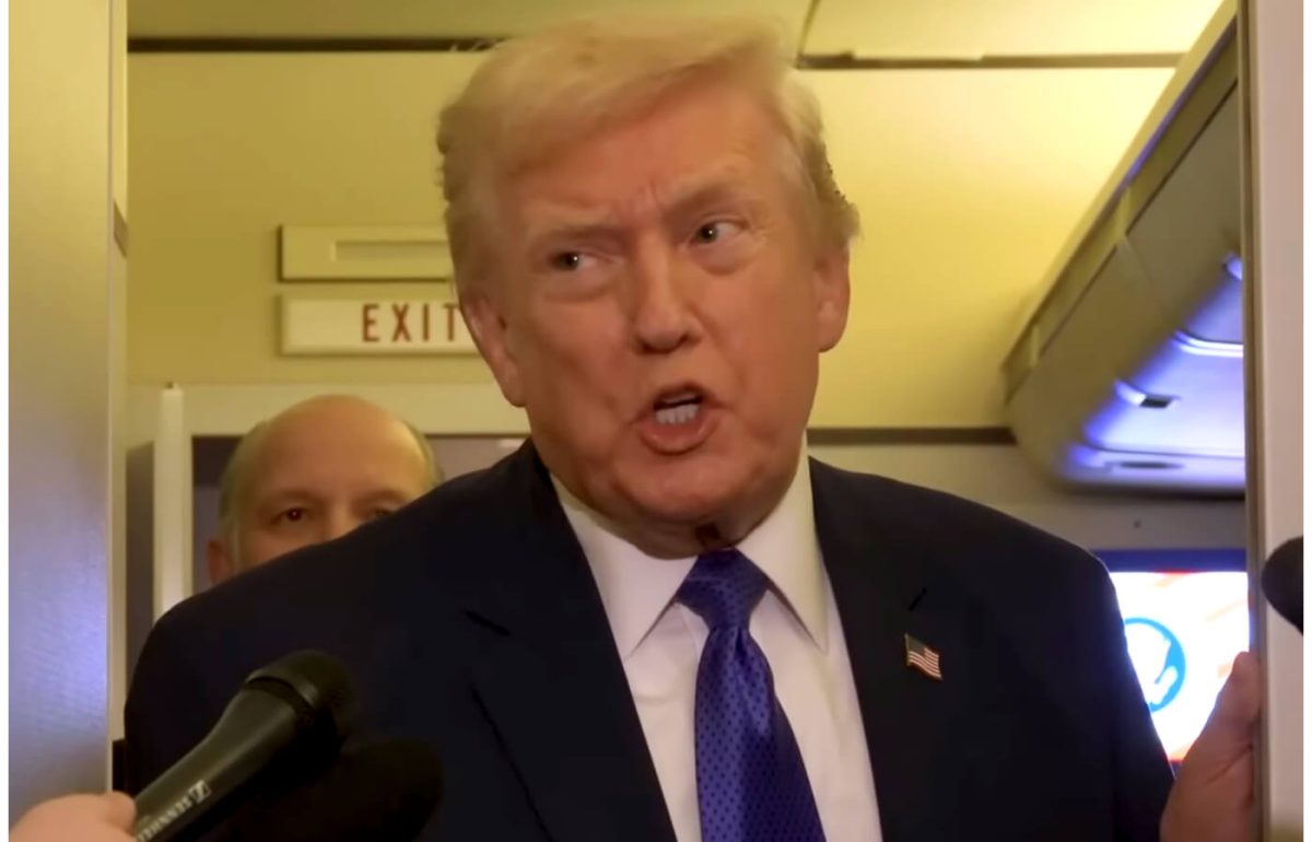 Trump se ha caracterizado por una política externa agresiva e irracional. (Captura de pantalla © The White House- YouTube)