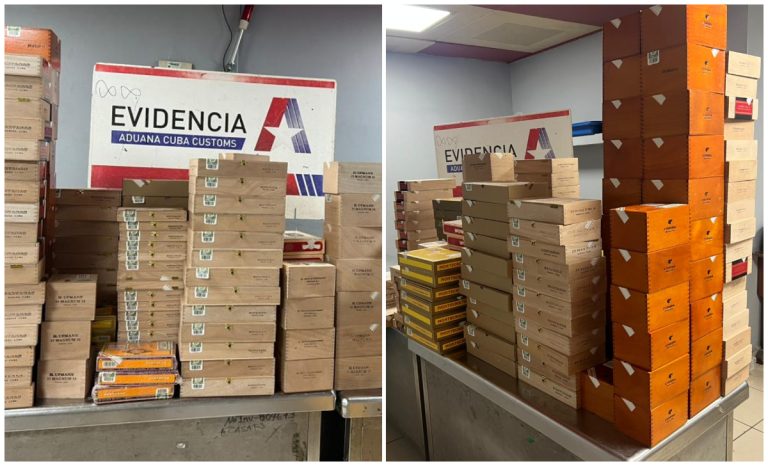 Aduana incauta 370 cajas de tabacos ilegales en Aeropuerto José Martí