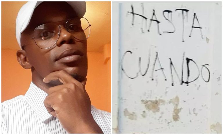 7 años de cárcel a cubano por quejarse de los apagones con un grafiti