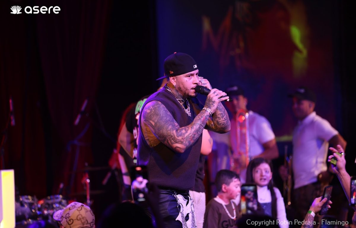 El Chulo durante un concierto. (Foto © Robin Pedraja)