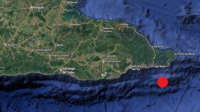 Epicentro del temblor. (Captura de pantalla © Enrique Diego Arango Arias-Facebook)