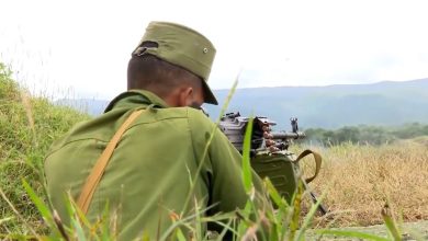 Imagen ilustrativa de un militar cubano. (Captura de pantalla © Canal Caribe-YouTube)