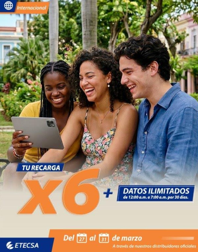 La promoción será la última de marzo. (Imagen © Etecsa)