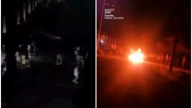 Las protestas se esparcieron por varias partes de la capital. (Captura de pantalla © Mario J. Pentón-Facebook)