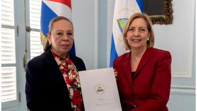 La diplomática había sido presentada apenas en febrero pasado. (Captura de pantalla © Cancillerá de Cuba- Facebook)