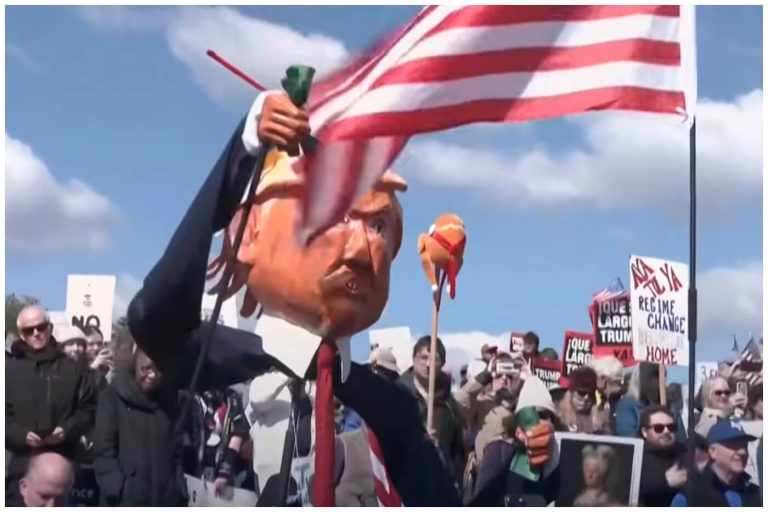 “No Kings”: Millones protestas en EEUU contra el gobierno de Trump