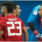 El equipo iraní podría decidir protestar contra el silencio de la FIFA. (Captura de pantalla © Televisión Pública)