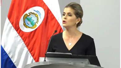 Laura Fernández, presidenta electa de Csta Rica. (Captura de pantalla © Trivisión Costa Rica- YouTube)