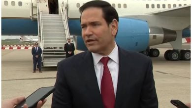 Marco Rubio, secretario de Estado de EEUU. (Captura de pantalla © The National Desk- YouTube)