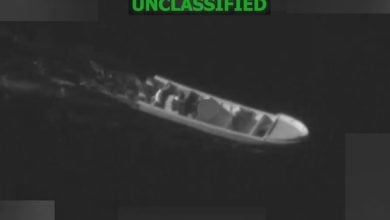 Dos botes fueron atacados en un solo operativo. (Captura de pantalla © U.S. Southern Command-Twitter)