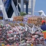 Donativos enviados en el pasado por Venezuela. (Captura de pantalla © Canal Caribe-YouTube)