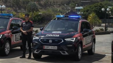 Imagen ilustrativa de la policía de Islas Canarias. (Captura de pantalla © Guaxara Magazine-YouTube)