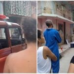 Varios vecinos se acercaron al área para intentar averiguar lo que ocurrió. (Foto © Nio reportando un crimen-Facebook)