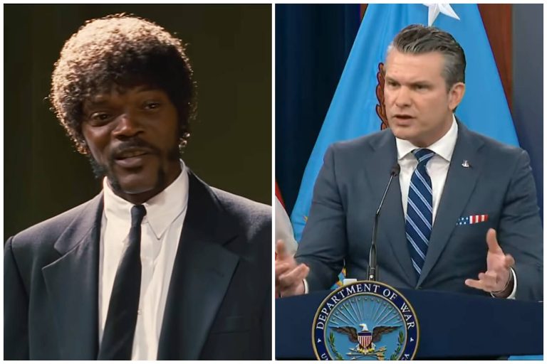Secretario de Guerra de EEUU confunde diálogo de ‘Pulp Fiction’ con la biblia real