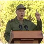 Díaz-Canel ya ha llamado a la población a combatir por Cuba. (Captura de pantalla © Canal Caribe- YouTube)