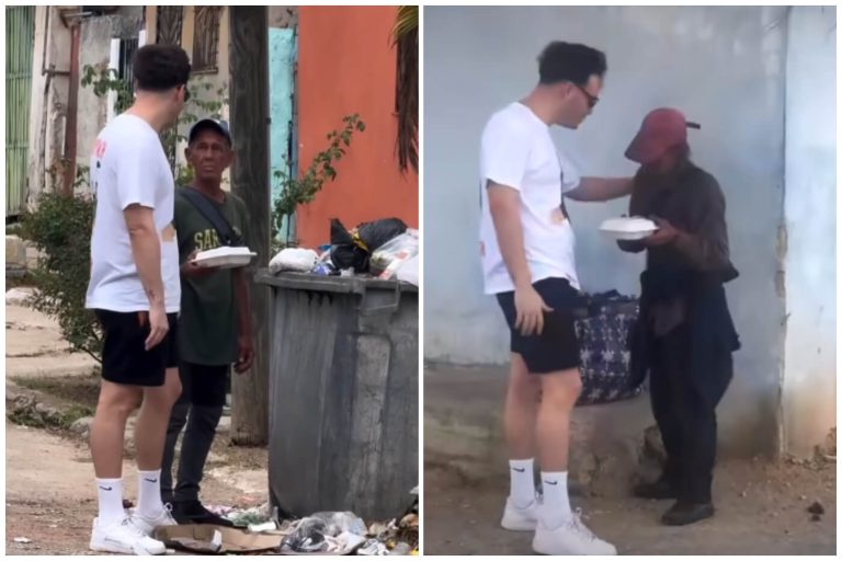 Sandro Castro reparte comida a cubanos en La Habana: ¿Ayuda o estrategia?