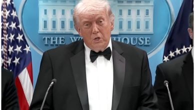 Trump se comparó con Abraham Lincoln, una de las principales figuras históricas de EEUU. (Captura de pantalla © Forbes Breaking News- YouTube)